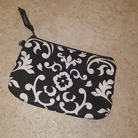 thirty-one Handbags - Thirty one Parisian Pop small zipper pouch black